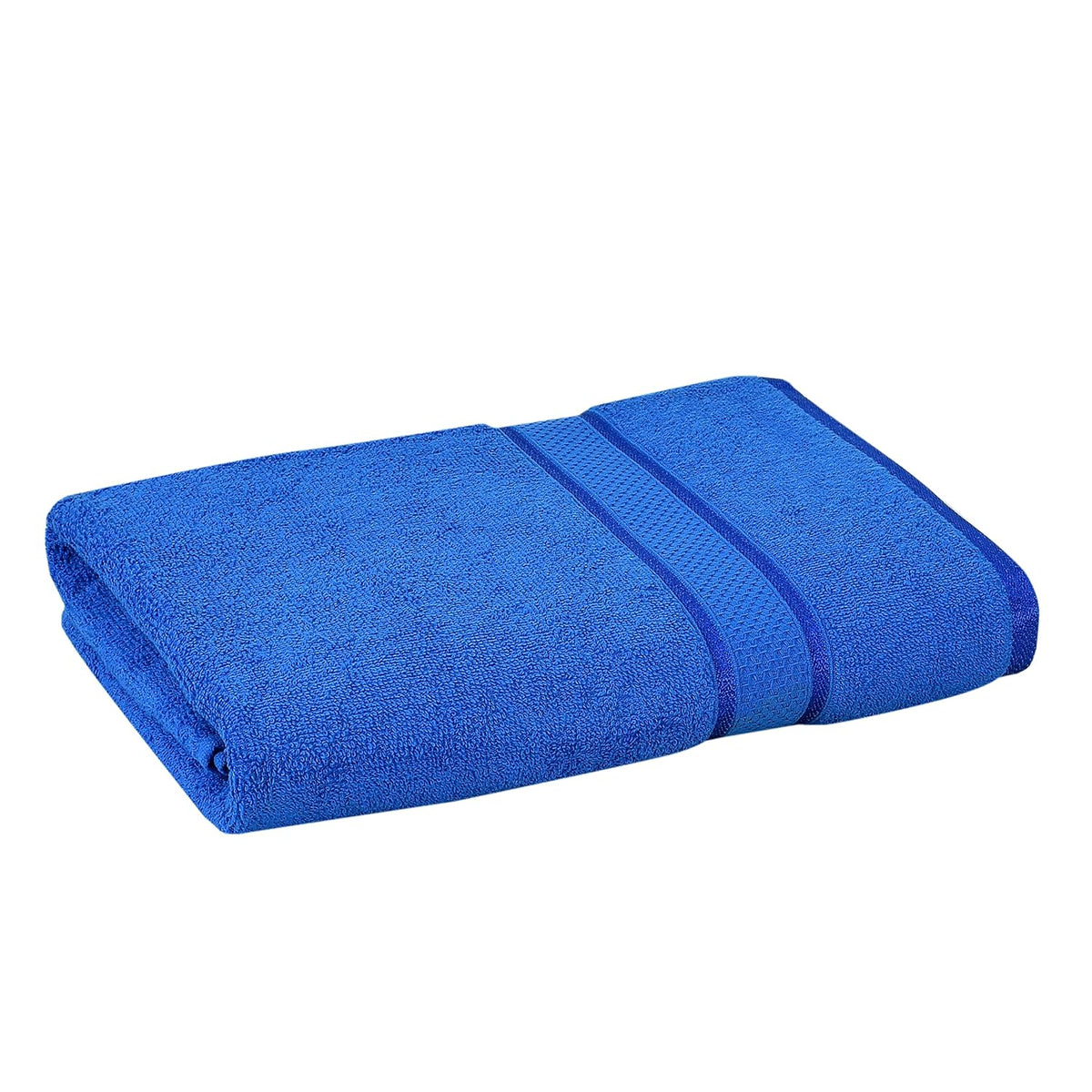 Bombay Dreams 100% Pure Cotton Quick Dry Bath Towel 500 Gsm | Bath Towel Set For Men & Women | Hypoallergenic Soft & Skin Friendly | High Water Absorber (Navy Blue)