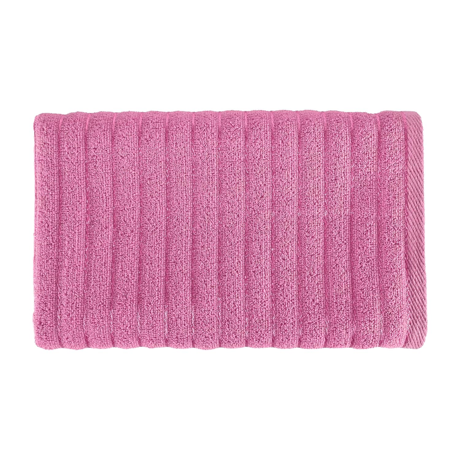 Ayus Cotton Bath Towel 400 Gsm | Ultra Soft Super Highly Water Absorbent Towel (Pink)