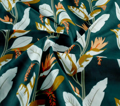 Elastic Fitted Bedsheets Single Bed With 1 Pillow Cover - Size 36 X 72 X 10 Inches, Dark Green | 100% Premium Fabric Is Lightweight, Soft & Comfortable