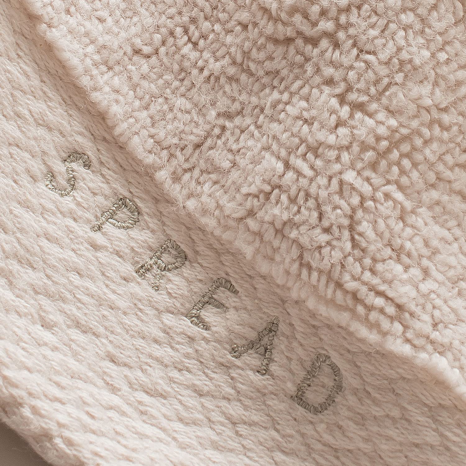 Spread Spain Resort Luxury Hotel & Spa Quality Luxurious Cotton Face Towel 720 Gsm Maximum Softness & Absorbency, Ultra-Durable - Brich (2 Piece)