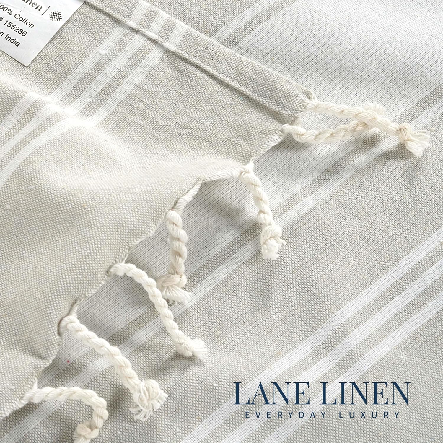 Lane Linen Extra Large Beach Towels 699 Gsm | Oversized Pre-Washed Quick Dry Sand-Free & Absorbent Pool Towels, Stylish & Lightweight For Women -Grey (2 Pack)