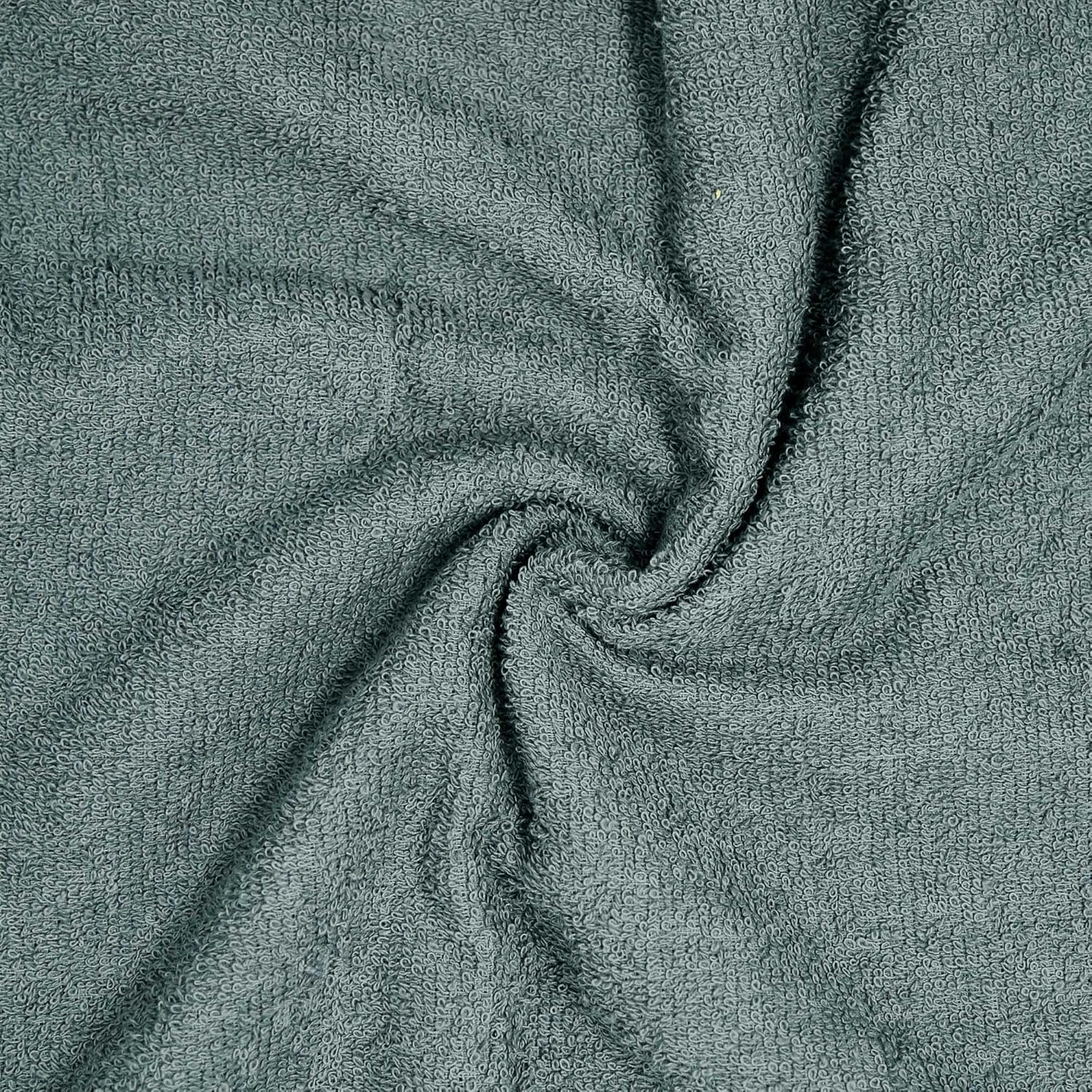 Terry'S Soft 100% Cotton Bath Towels 500 Gsm | Large Size Luxury Bath Towel Soft & Absorbent Bath Towel For Men & Women (Grey)