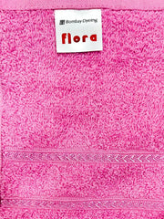 Bombay Dyeing Flora Large Size Bath Towel 500 Gsm (Baby Pink)