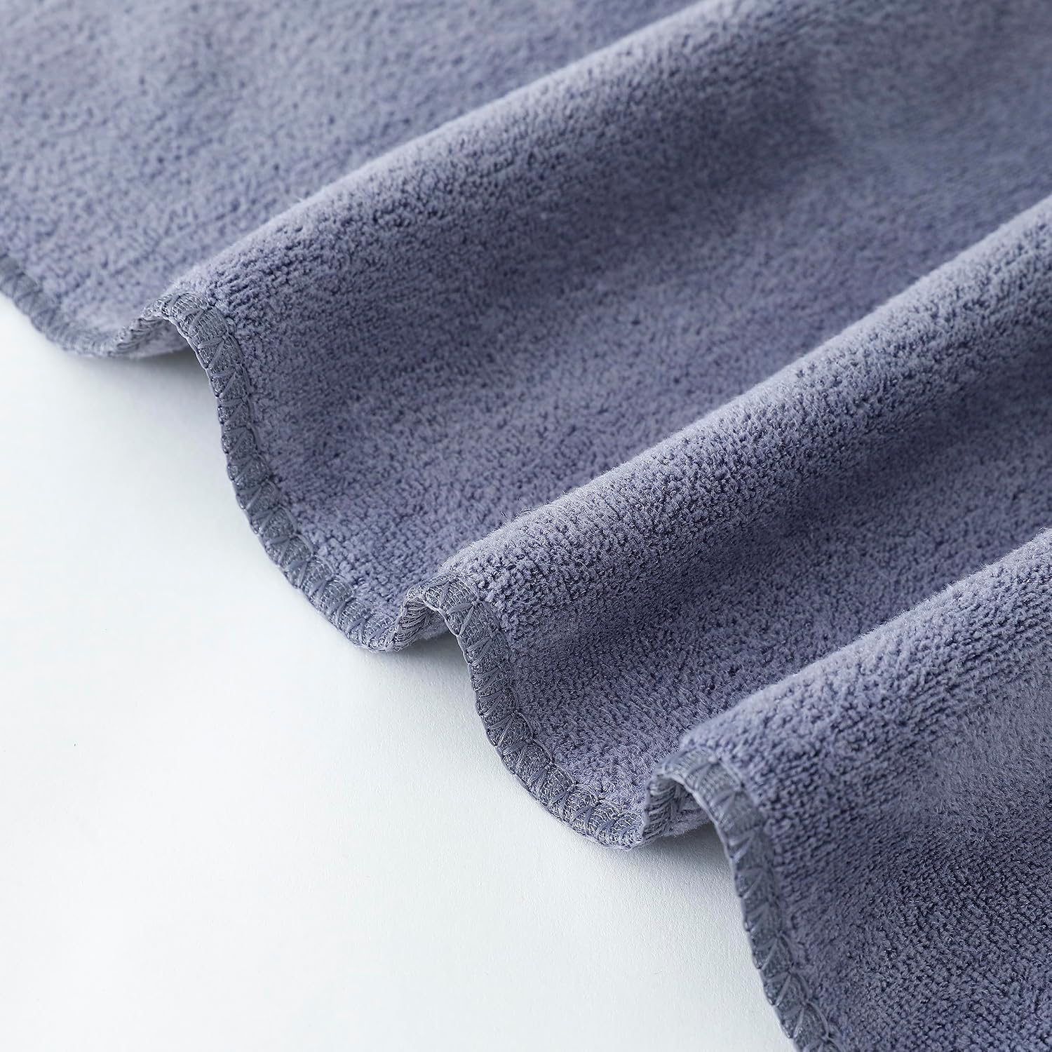 Kuber Industries Face Towel 200 Gsm | Microfiber Antibacterial Face Hair & Face Towel For Man Towel | SHXS40601 (Gray)
