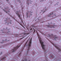 Bedsheet For Queen Size - 88 X 96 Inches, With 2 Pillow Covers, Pink | Ideal For Daily Use & Gifting Bedsheet | Designer Printed Bedsheet Set