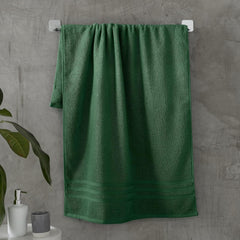 Lavone Premium 100% Cotton Zero Twist Bath Towel 550 Gsm | Ultra Soft & Absorbent Towels For Men & Women Quick Dry Bath Towel (Green)