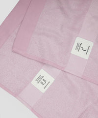 Doctor Towels World'S First Banana Terry Bath Towel 500 Gsm | Australian Formulated Antibacterial-Treated, Dual-Side For Face & Body, High Absorbent, Odor Free, Super Soft (Barely Pink)