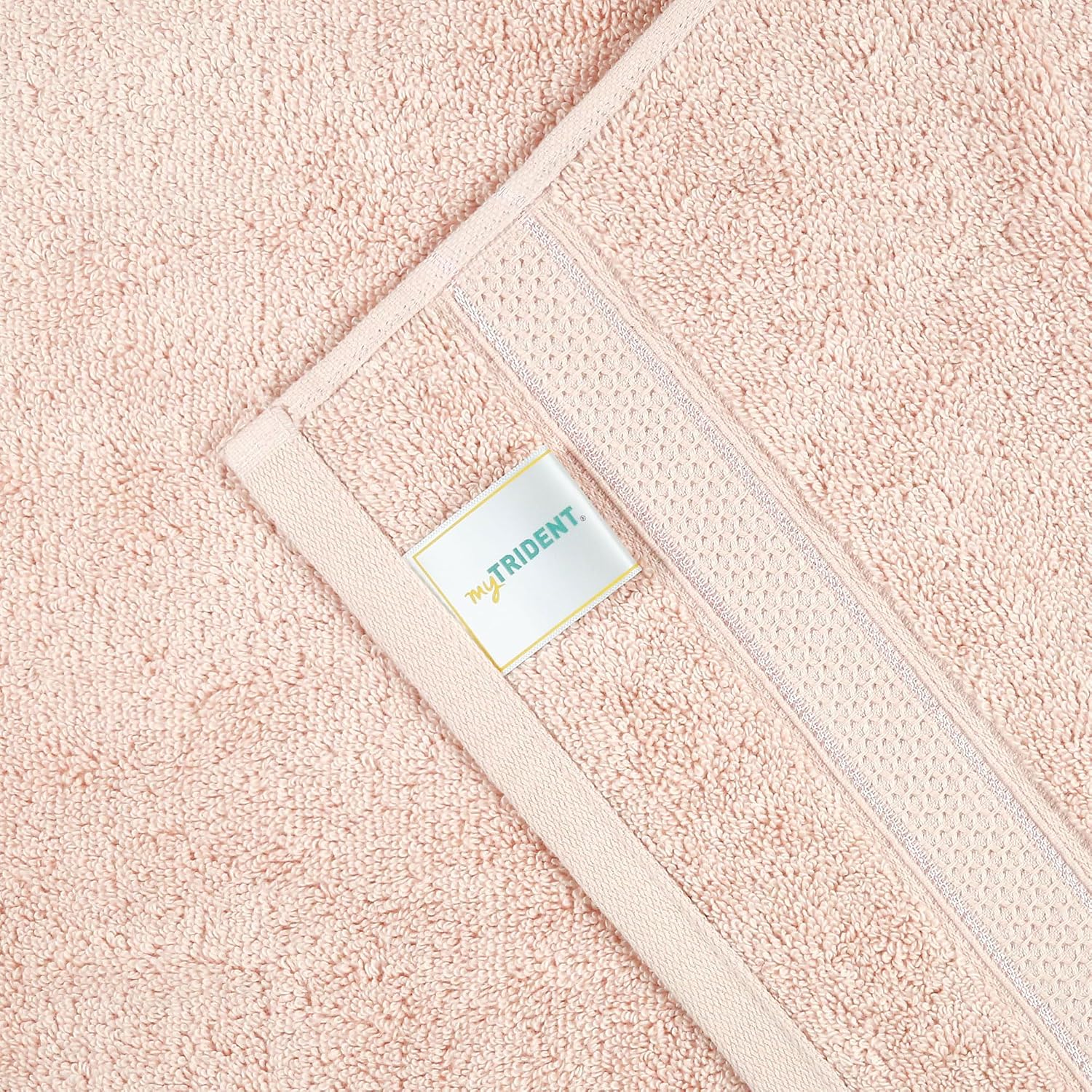 Mytrident Indulgence Collection Hand Towel 400 Gsm | 100% Cotton For Men & Women Hand Towel - Basik Pink (Pack Of 2)