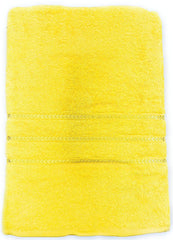 Bombay Dyeing Flora Large Size Bath Towel 500 Gsm (Yellow)