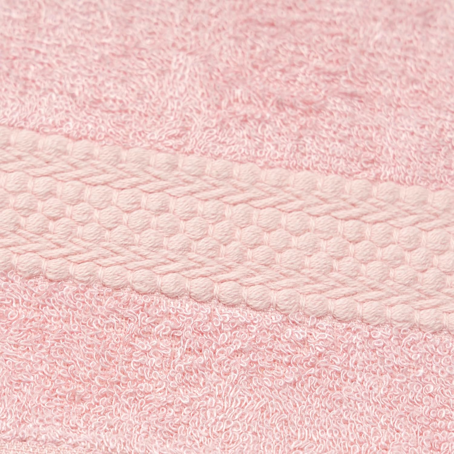 Akiko Home 100% Bamboo Face Towel 500 Gsm | Quick Dry, Super Soft, Anti Bacteria, Fast Absorbent, Eco Friendly, Hypoallergenic, Odor Resistant Face Towel | Pack Of 4 (Pink)
