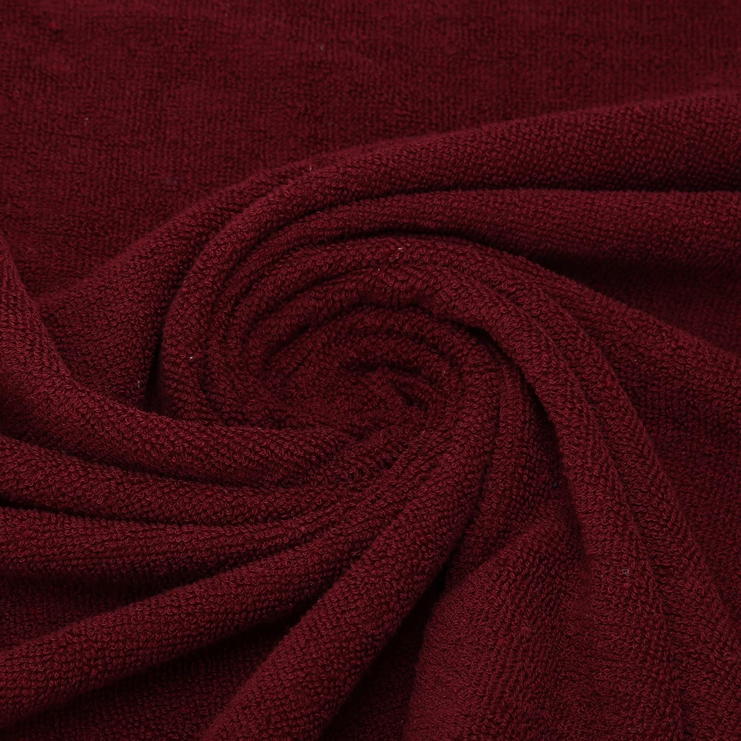 Khillayox Cotton Extra Large Size Bath Towel 450 Gsm | For Men & Women (Maroon)