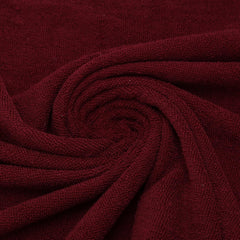 Khillayox Cotton Extra Large Size Bath Towel 450 Gsm | For Men & Women (Maroon)