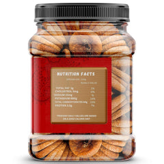 100% Natural Fresh Dried Afghani Anjeer By Marwadi Farm 1kg, Jar Pack | Dried Figs Rich Source Of Fibre Calcium & Iron | Healthy Dried Figs | 35.2 Ounce