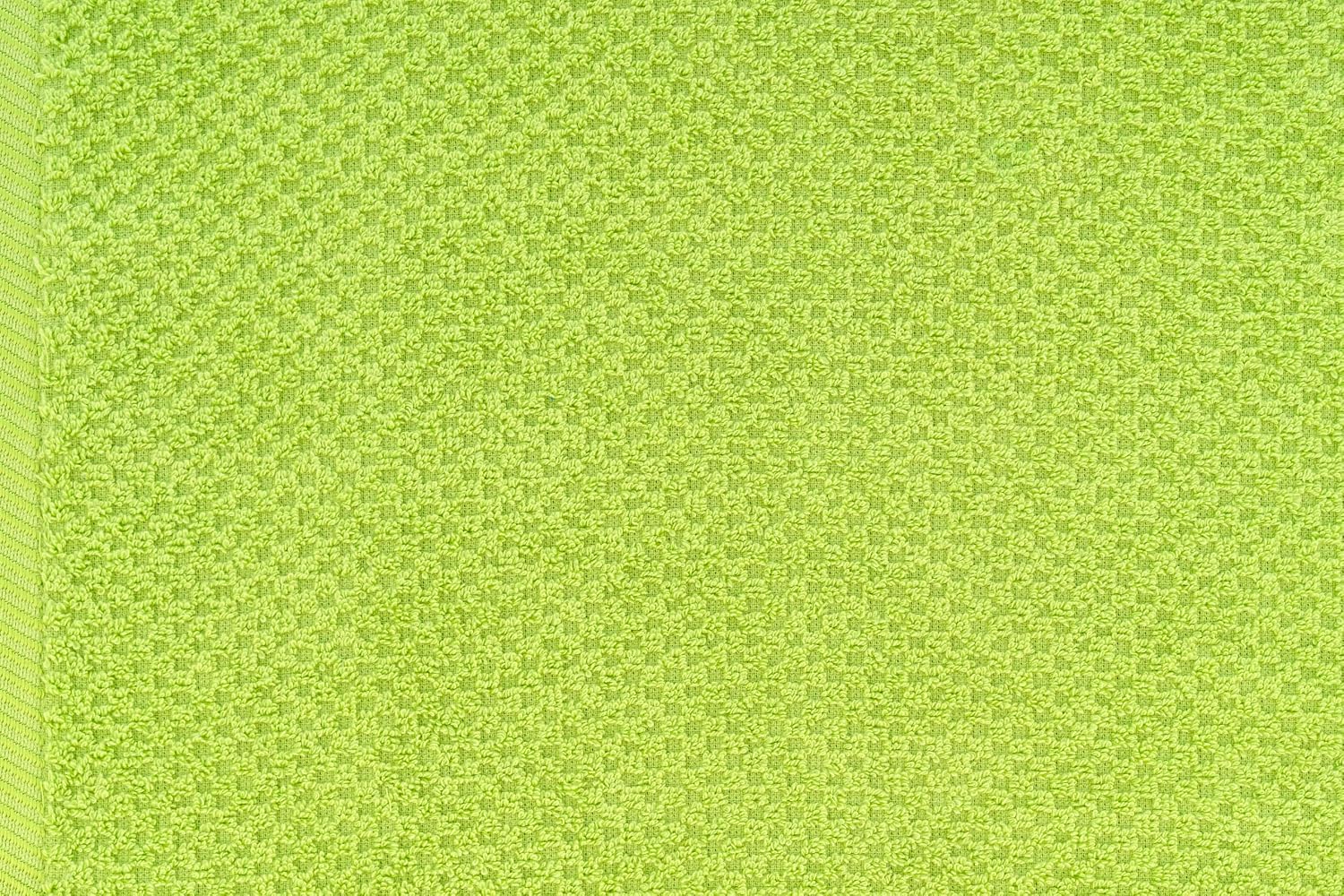 Casa Copenhagen Egyptian Cotton Popcorn 1 Pcs Large Bath Towel 500 Gsm (Lime Green)