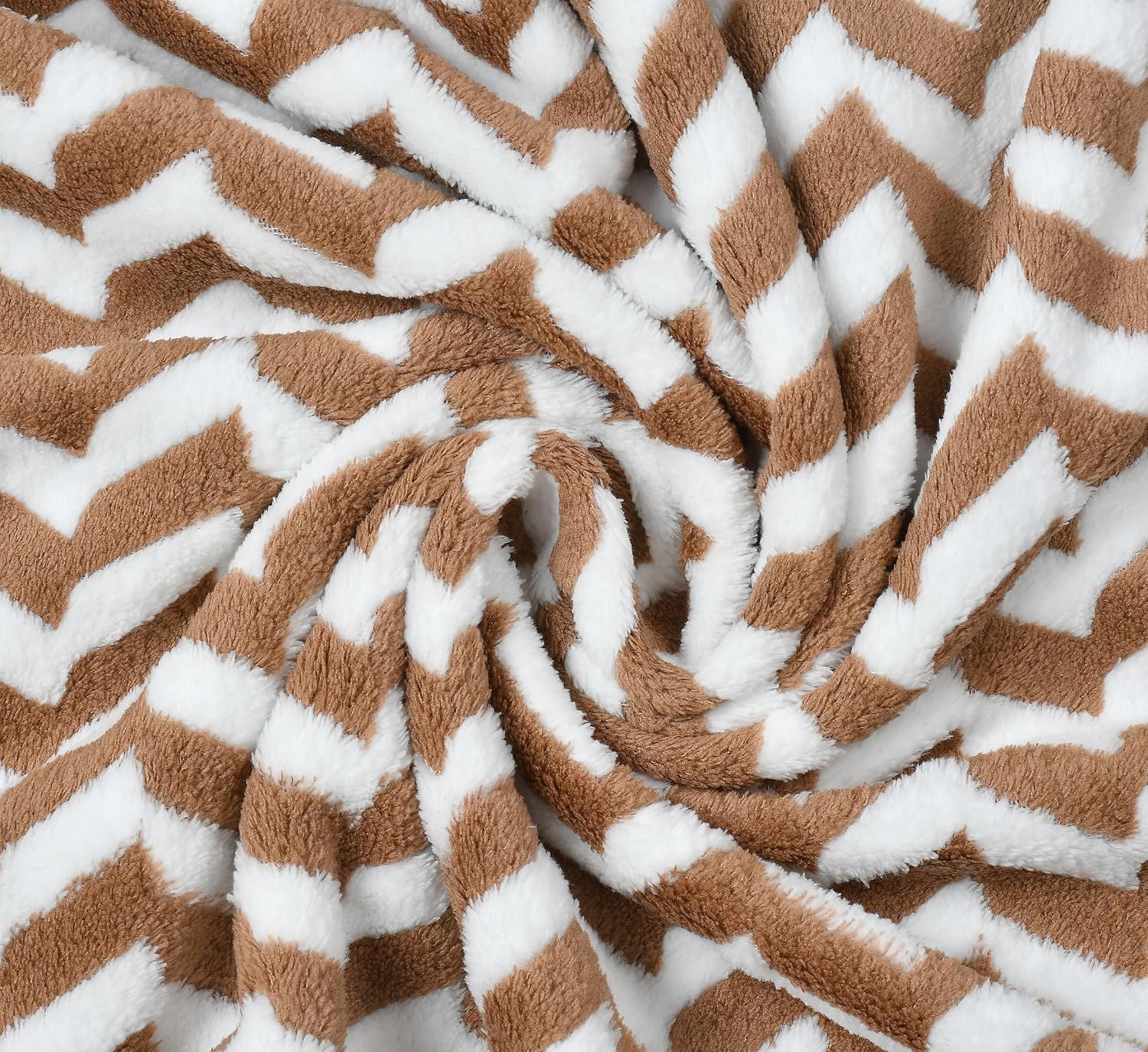 Hovent Microfiber Bath Towel 350 Gsm | Super Soft Absorbent Large Size Bath Towel (Coffee & White)