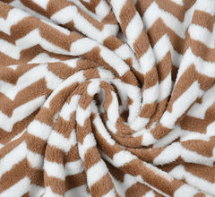 Hovent Microfiber Bath Towel 350 Gsm | Super Soft Absorbent Large Size Bath Towel (Coffee & White)