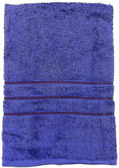 Bombay Dyeing Flora Small Size Bath Towel 500 Gsm - Navy Blue