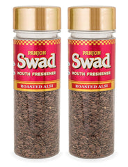 Panjon Swad Roasted Alsi Mukhwas 220gm, (110gm *2 Bottles)