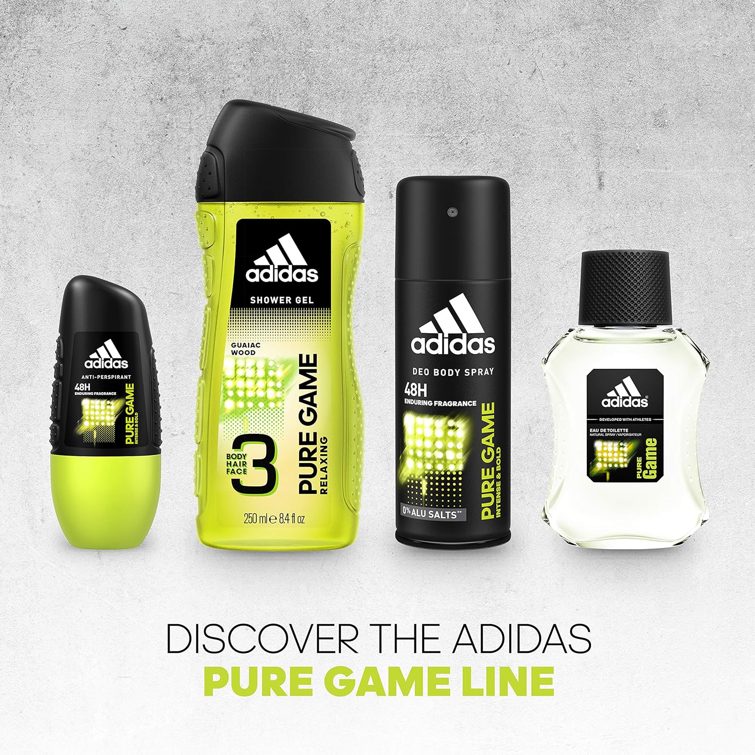 Adidas Pure Game Deodorant Body Spray 150ml 5.0 Fl.oz. Men Fragrance | 24H Fresh Boost