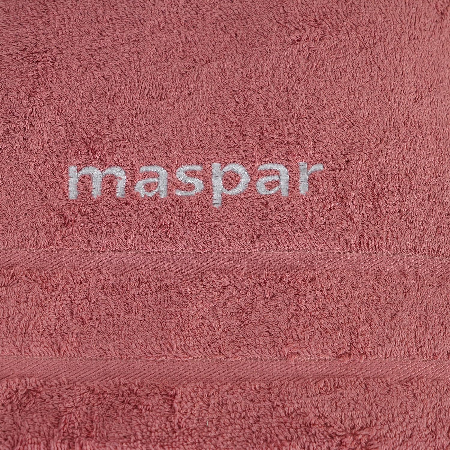 Maspar Amor Ultra Soft Bath Towel 800 Gsm (Dark Peach) - 1 Pcs