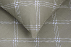 Single Bedsheet Cotton With 1 Pillow Cover - 55 X 88 Inches, Brandon Beige | Lightweight, Soft & Breathable - Perfect For Gifting On Weddings Bedsheet