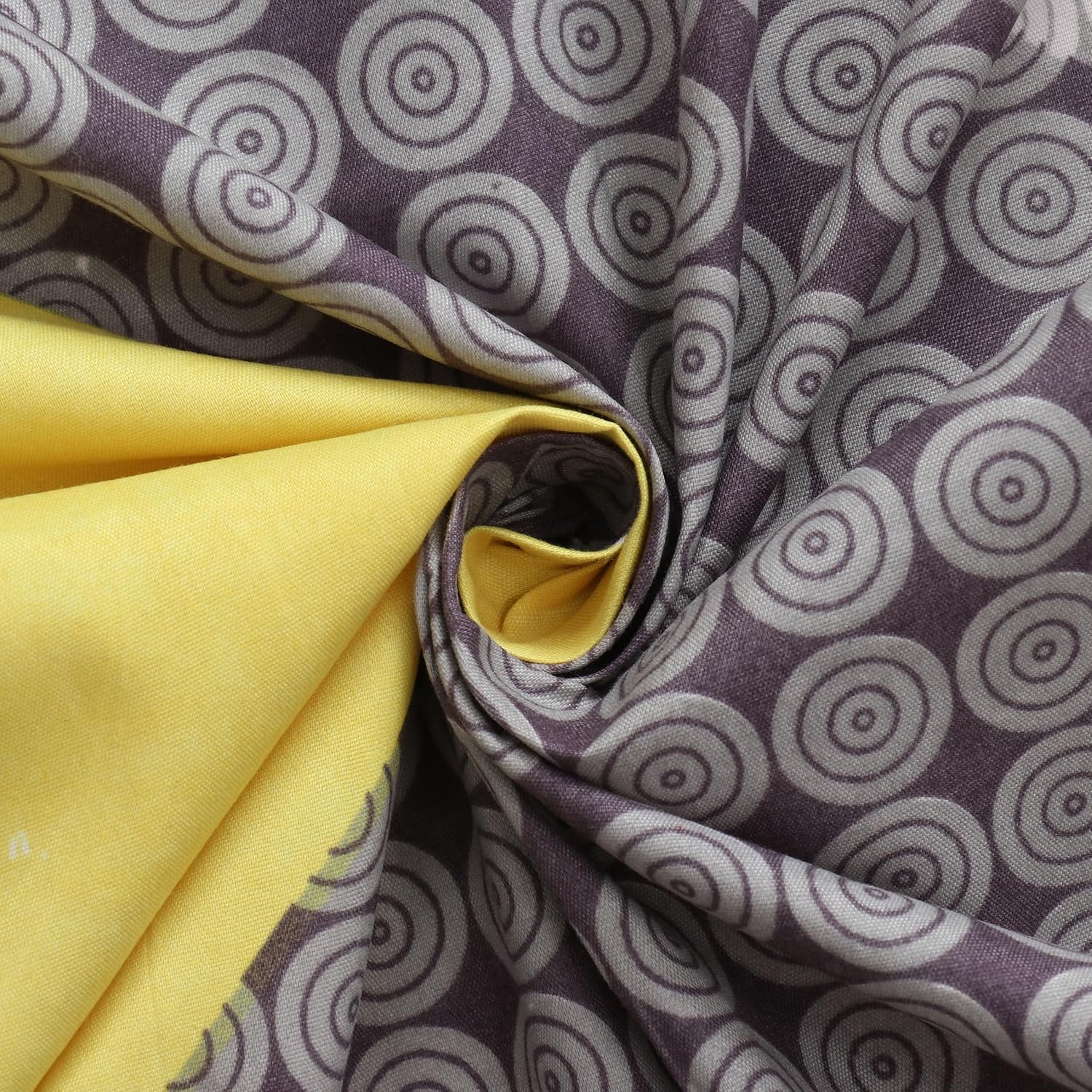Single Bedsheet With 1 Pillow Covers - 60 X 90 Inches, Yellow & Brown | Soft Wrinkle Free Breathable Easy Care | Color Fade Resistant Bedsheet