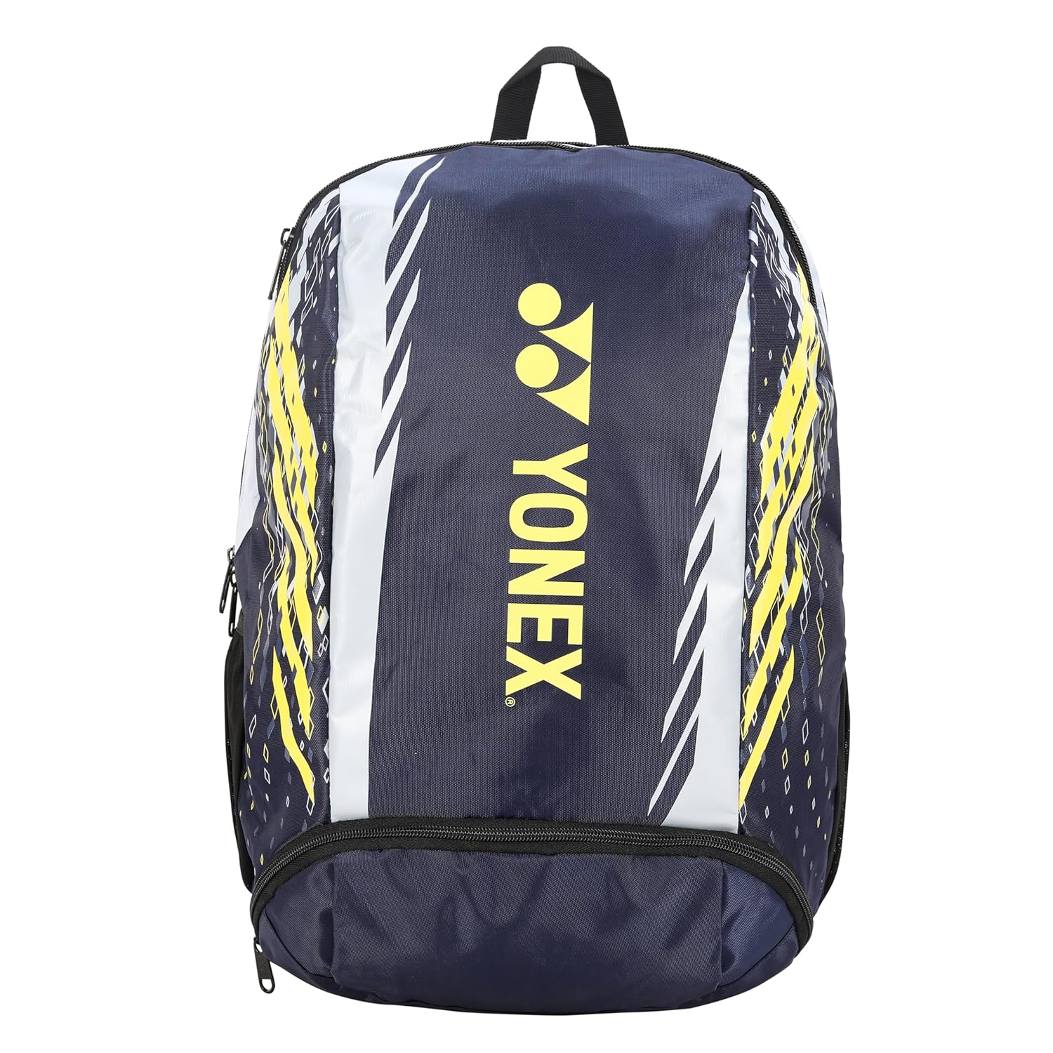 Yonex Badminton Backpack 2312 T02, Size - Large, Colour - Navy Golden Kiwi, Material - Polyurethane