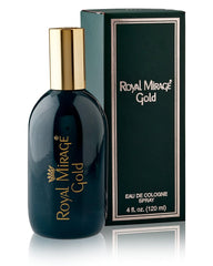 Royal Mirage Gold Eau De Cologne Spray 120ml 4.0 Fl.oz. Men Fragrance | Long Lasting