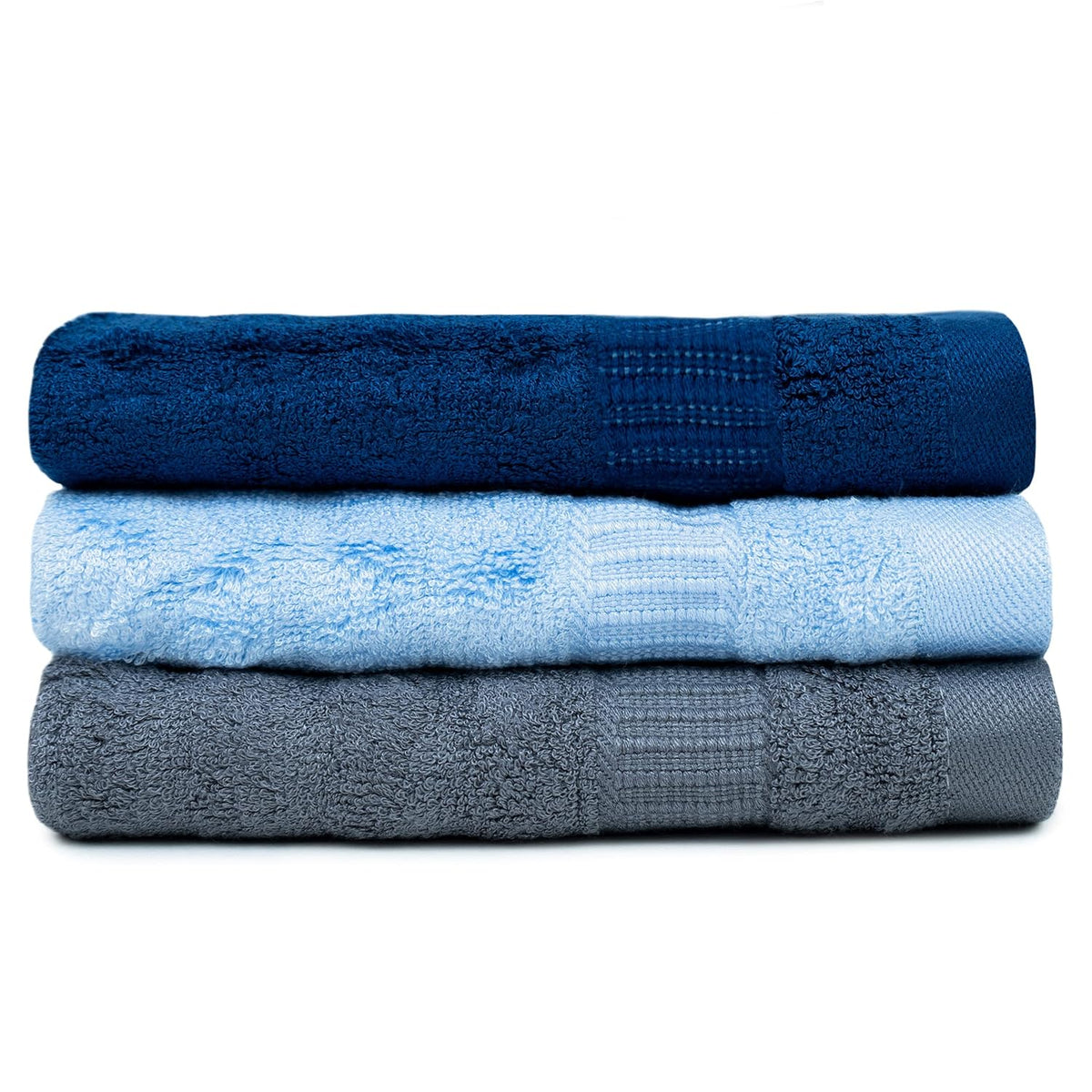 Mush 100% Bamboo Face Towel 500 Gsm | Ultra Soft, Absorbent, & Quick Dry Towels For Facewash, Gym, Travel | Suitable For Sensitive/Acne Prone Skin | Pack Of 3
