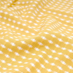 Thirsty Towel Cotton Honey Comb Bath Towel 250 Gsm | Quick Dry Lightweight | High Absorbent Travel-Friendly (Honey Yellow)