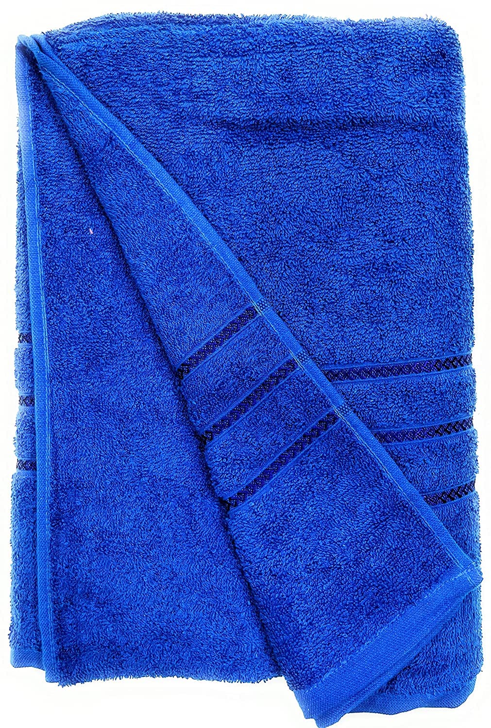 Bombay Dyeing Flora Small Size Bath Towel 500 Gsm - Royal Blue