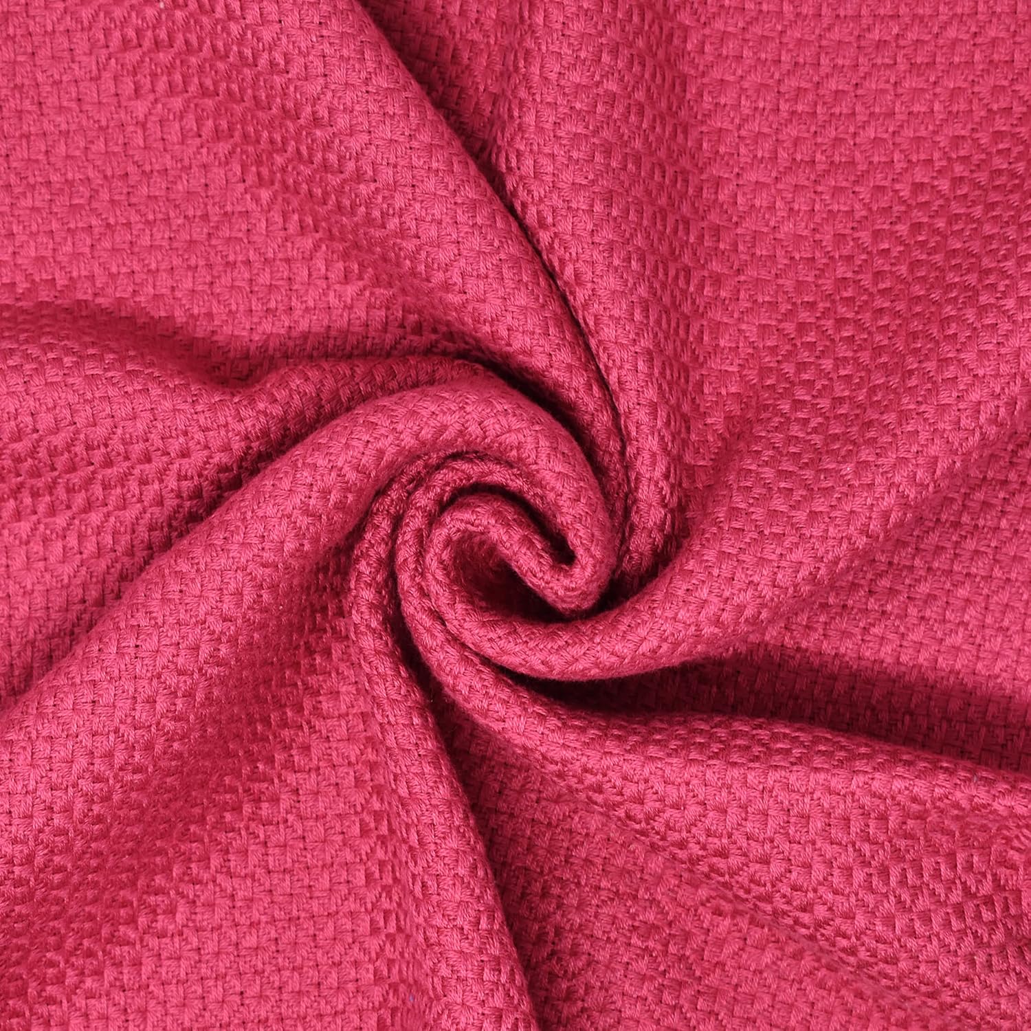 Pring Cotton Plain Dobby Thick Bath Towel 450 Gsm (Maroon)