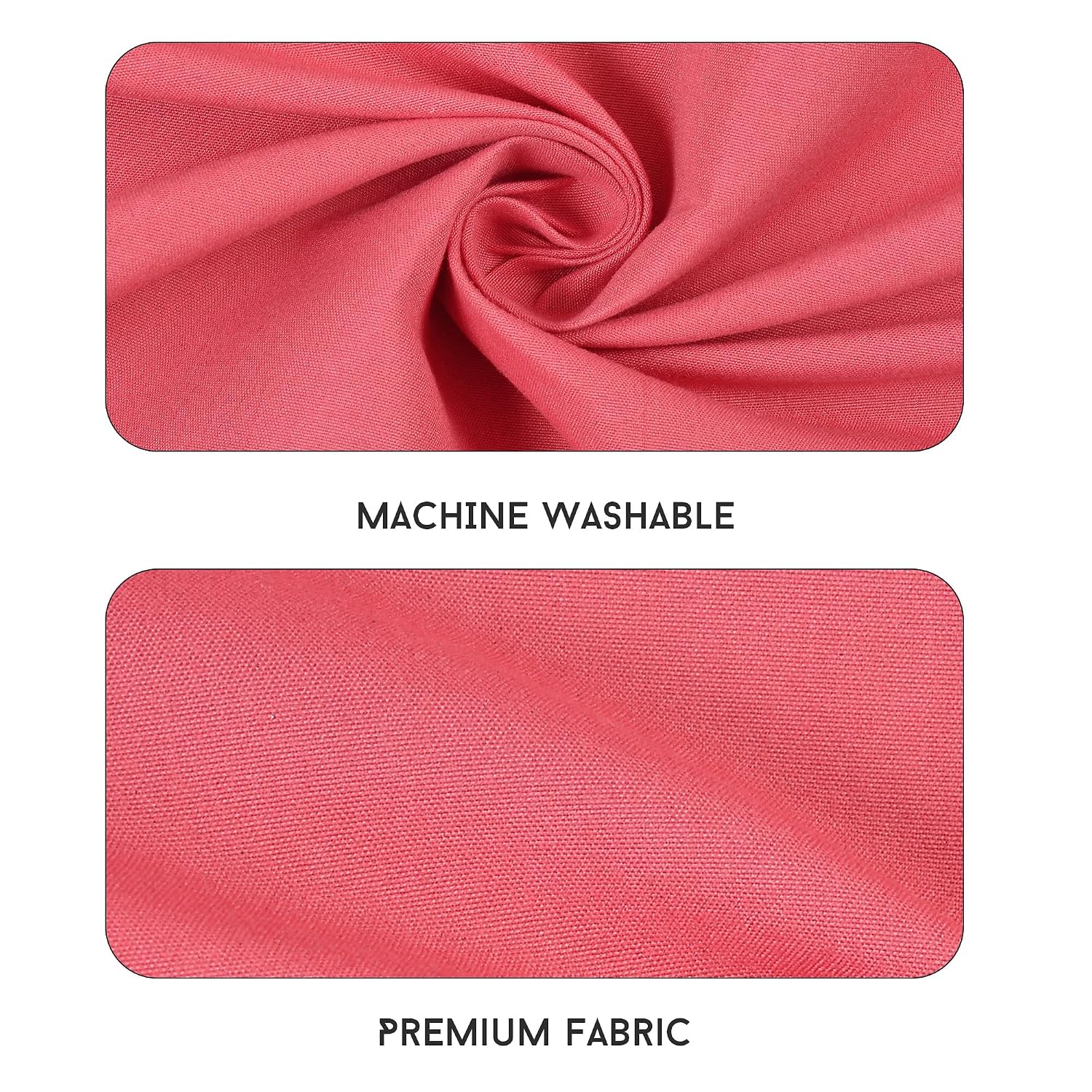 Queen Size Solid Plain Bedsheet Set Includes 2 Pillow Covers - 90 X 95 Inches, Dark Peach | Exceptional Softness & Breathability | Premium Microfiber Material