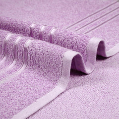 Mytrident 100% Cotton Bath Towel 400 Gsm | Comfort Living Quick Drying Travel Friendly | For Men & Women Large Size (Violet Sky)