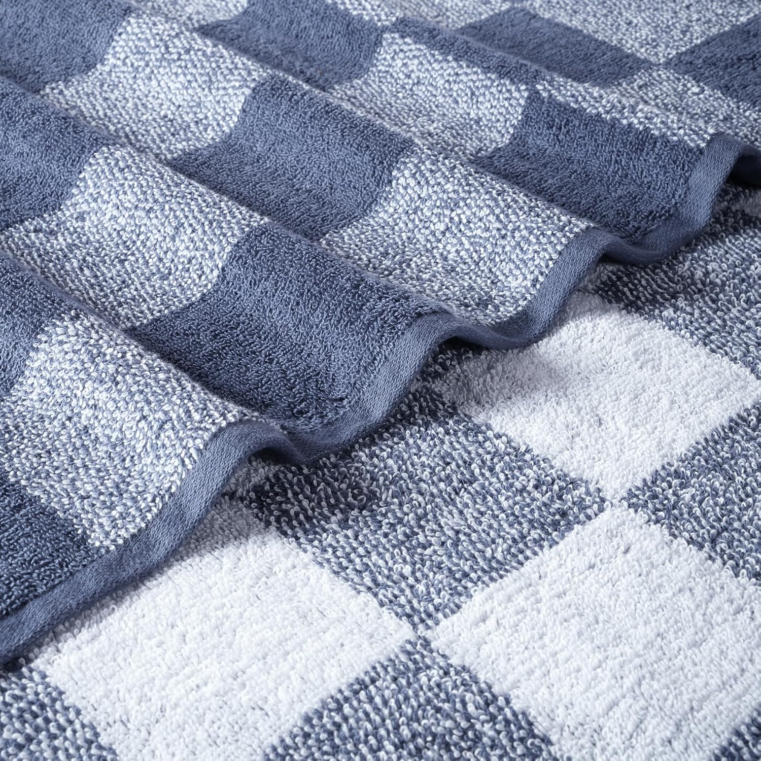 Mytrident Bath Towels 500 Gsm | Urban Comfort Fashion Collection 100% Cotton Towel Bath Towel For Men & Women Highly Absorbent Towels (Washed Indigo)