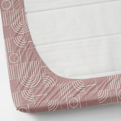 Glace Cotton Double Bedsheet For King Size With 2 Pillow Covers - 72 X 78 X 12 Inches, Pastel Peach | Long-Lasting & Durable | All-Season Comfort