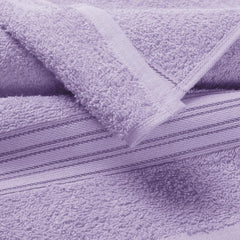 Boutiquo 100% Cotton Bath Towel 500 Gsm | Compact Quick Dry Lightweight Soft & Highly Absorbent Large Size Bath Towel - Purple