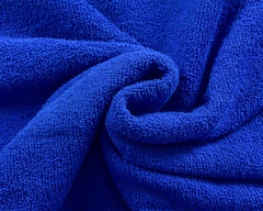 Comfort Weave 100% Cotton Large Bath Towel 1 Kg - 2 Pieces (Red & Blue)