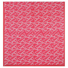 Printed Double Bedsheets For King Size With Tow Matching Pillow Covers - 90 X 100 Inches, Red & White | Comfort Jaipuri Collection Bedsheet - Suitable For All Seasons