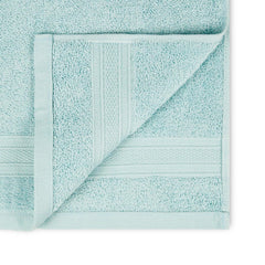 Trident Soft Comfort Air Rich 100% Cotton Bath Towel 500 Gsm | Highly Absorbent Towels For Men/Women 6 Pcs Face Towel Set (Nile Blue)