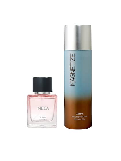 Ajmal Magnetize Deodrant 200ml 6.7 Fl.oz. & Neea Eau De Parfume 50ml 1.6 Fl.oz. For Men & Women | Combo Of 2