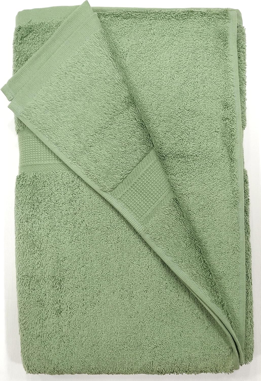 Bombay Dyeing Santino Premium Cotton Large Bath Towel 500 Gsm (Bottle Green)