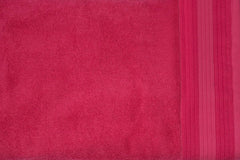Casa Copenhagen Egyptian Cotton Pleates 1 Pcs Large Bath Towel 500 Gsm (Honey Suckle)