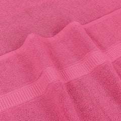 Rewop Microfiber Bath Towels 1200 Gsm | Large Size-Super Soft Coral Fleece Bathing Towel With Hook Quick Dry Super Absorbent-Bath Towel For Men & Women (Pink)- Pack Of 2