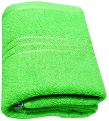 Lush Haven Decor Extra Large Big Men Bath Towel 1000 Gsm | 100% Pure Cotton Full Size Xxxl Ultra Soft, Absorbent & Quick Dry Towel (Green) - Pack Of 2
