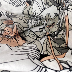 King Size Double Bedsheet With 2 Pillow Cover - 108 X 108 Inches, White & Grey | Skin Friendly Fabric For Everyday Comfort - Perfect Gifting For Wedding Anniversary