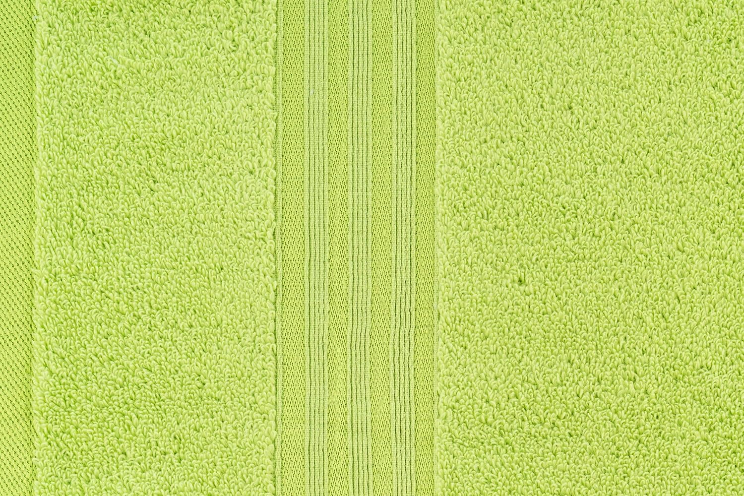 Casa Copenhagen Egyptian Cotton Zero Twist 1 Pcs Large Bath Towel 500 Gsm (Lime Green)