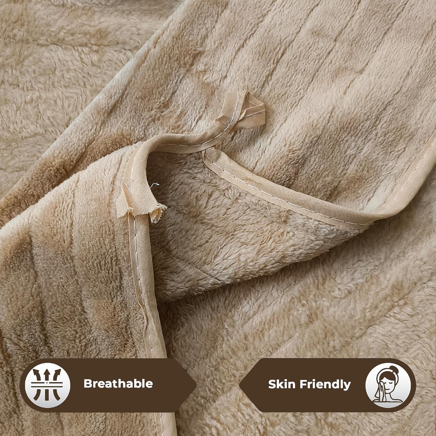 Enrich Homes Hand Small Towels 600 Gsm | Soft Microfiber Face Towels For Men & Women Kitchen & Bathroom Towel Set (Brown)- Set Of 4