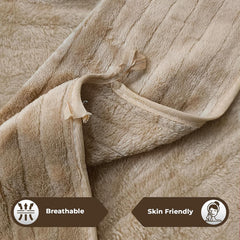 Enrich Homes Hand Small Towels 600 Gsm | Soft Microfiber Face Towels For Men & Women Kitchen & Bathroom Towel Set (Brown)- Set Of 4