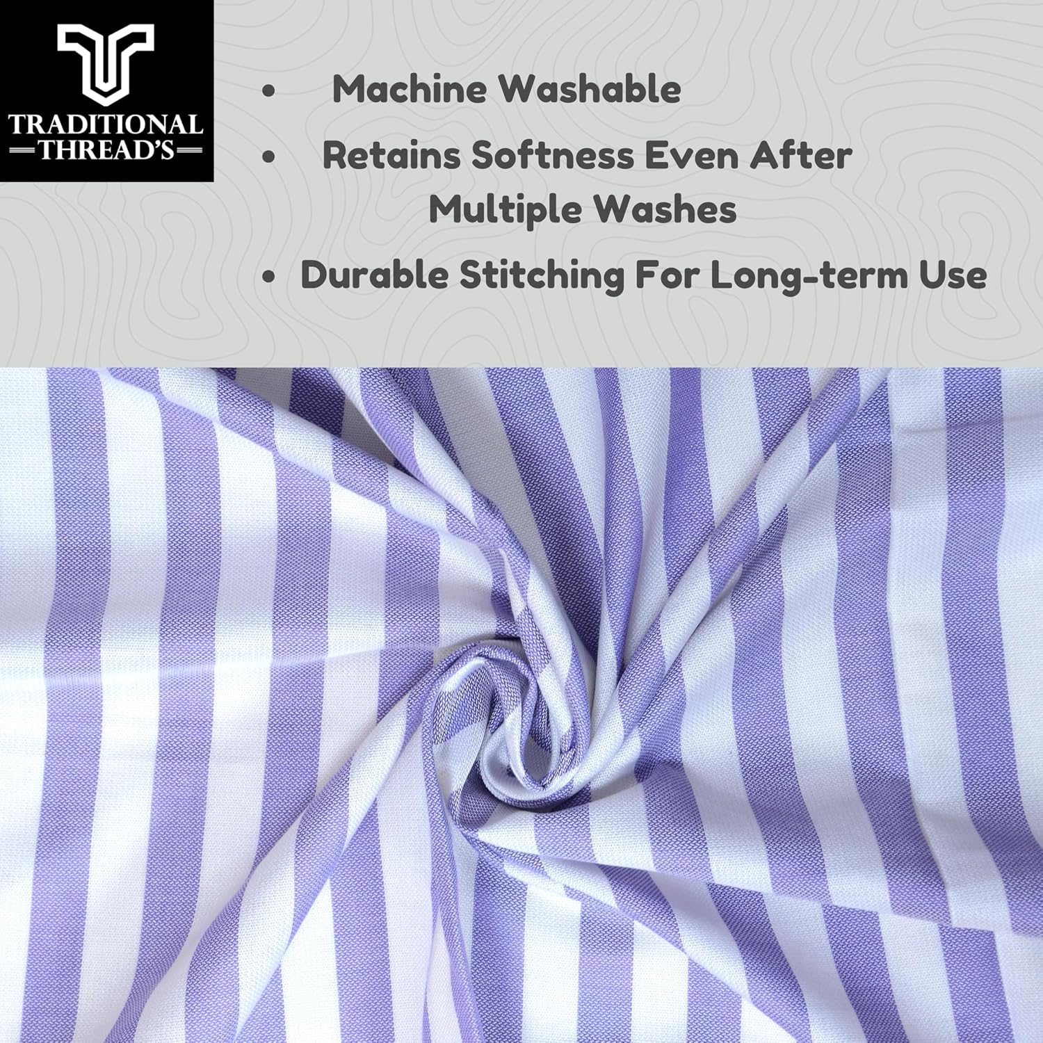 Traditional Thread'S 100% Bamboo Large Size Bath Towels 350 Gsm | Ultra Soft, Absorbent, Light Weight & Quick Dry Towel, Travel, Gym, Beach (Indigo Blue)